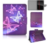 Funda universal para todas las tabletas de 10 pulgadas, caja de la tableta de 10,1 pulgadas, adecuada para todos los tipos de tabletas Android/iOS/Windows de 9,6 a 10,5 pulgadas (mariposa)
