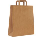 MAMAPAS 40 Bolsas de papel kraft,  bolsas papel, bolsas comunión, bolsas boda, bolsa papel, bolsa kraft, bolsas de papel con asas, bolsas para regalo, bolsas blanca