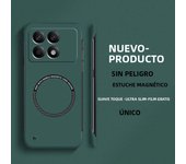 Ultra Thin Hard PC Magnetic Frameless Phone Case For Xiaomi Poco X6 Pro F3 F4 F5 Pro Matte Pure Color Solid Cover