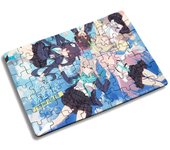 MERCHANDMANIA PUZZLE PEQUEÑO TAMAÑO APROX. A5 DE 63 PIEZAS Blue Archive the Animation rpg juego personajes rompecabezas puzle