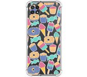 Funda Silicona Antigolpes para Samsung Galaxy A22 5G diseño Dulces 02 Dibujos