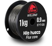 STAYER Bobina de hilo hueco 1kg Ø0,9mm auto protegido - STAYER - 82946 Bobina de hilo hueco tubular Soldadura Electrodos / Accesorios