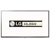 Marco Frontal Negro LG 43LJ594V NUEVO