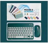 Wireless Bluetooth Keyboard and Mouse Spanish for IOS Android Windows Tablet iPad Air Mini Pro
