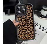Leopard Print Cover Phone Case for iPhone 15 16 Pro Max 14 Plus 13 Pro 12 11 Pro 15 Plus Soft TPU