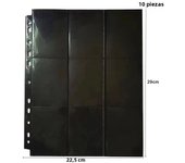 A4 Kpop Photocard Binder Sheets Multiple Pockets Sleeve PP Acid Free 4x6 Photo Album Refill Pages Card Stamp Die Jewelry Storage