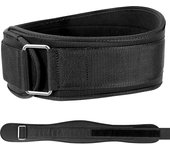 GOMOREON Weightlifting Belt Power Belt Heavy Duty Wide - Strong, Stabilizing Back Support for Deadlifts, Squats Powerlifting