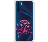 Funda compatible con Oppo A91 - Reno 3 - Diseño Girl Power