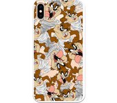 Funda original compatible con iPhone XS Max con un diseño de Patron Demonio Tasmania