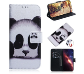 Painted Flip Leather Magnetic Case For OPPO A59 5G A33 a36 A38 a53 A54 a55 a57 A58 A78 4G 5G A58X A2M A60 4G Phone Cover