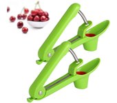 deshuesadores de cerezas, multifunción, para mermelada de cerezas (verde)