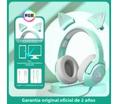 ONIKUMA K9 Wired Headphones with RGB Light Flexible HD Mic 3.5mm Gaming Headset Computer Earphones for PC Gamer PS4 XBox