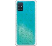 Funda original compatible con Samsung Galaxy A51 - Rick y Morty Caras Verdes