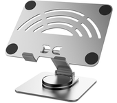iPad stand 360° rotating portable foldable aluminum desktop stand