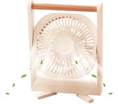 Pequeño ventilador de escritorio, powerful Device de flujo de Aire con diseño compacto y que ahorra espacio para oficinas, escretorio, dormitorio, dormitorio o uso doméstico, 1 Pieza
