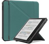 For Kobo Libra Colour Case 2024 7 Inch Multi-folding Stand Soft TPU Back Smart Shell for Kobo Libra Colour Cover Auto Sleep/Wake