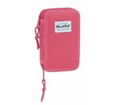 Plumier Doble BlackFit8 M854 Rosa 12.5 x 19.5 x 4 cm (28 piezas)