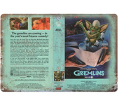Gremlins Squirrel Movie Poster Wall Tin Sign Home Decor Vintage Art Tinplate Painting Plaque Metal Plate Signs Garage Poster
