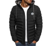 JOTT-Chaqueta de algodón con capucha para hombre, ropa deportiva ocio, ligera, Otoño e Invierno