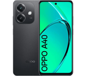 OPPO A40 4G NFC 128GB+6GB RAM PANTALLA 6,67'' IPS LCD HD+ 90HZ / CÁMARA TRASERA 50MP / FRONTAL 5MP / ANDROID 13 / WIFI 5 / BLUETOOTH 5.0 / GPS / BATERÍA 5.100 MAH / CARGA RÁPIDA 45W / CONECTOR USB TIPO-C / SMARTPHONE TELÉFONO MÓVIL LIBRE