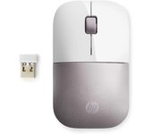 HP Z3700 - Ratón Inalámbrico Wireless Tecnología LED USB (1200 PPP, 3 Botones y Rueda de Desplazamiento, Batería 16 Meses de Duración, Compatible con Windows Vista / 7 / 8 / 10 /11, Mac OS) - Colores: Blanco / Rosa o Negro