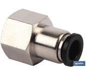 Racor recto rosca hembra t-10 r-1/2