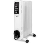 SUINGA Radiador de Aceite 9 elementos 2000W Orbegozo RS2000, 3 potencias de calor, Termostato regulable