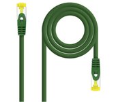 Nanocable - Cable red latiguillo lszh cat.6a sftp awg26 verde 30cm