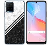 Funda Silicona para Vivo Y21 / Y21s / Y33s diseño Mármol 01 Dibujos