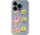 Funda original compatible con Iphone 14 Procon diseño de Bob Esponja y Patricio 3 poses