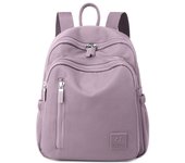 Mochila de hombro de Color sólido, Bolsa Escolar ligera e impermeable para estudiantes, Mini mochila portátil de gran capacidad, mochila de viaje