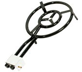 Garcima Paellero Gas Butano 500mm Negro - Hornillo Cocina Fuego Paellas
