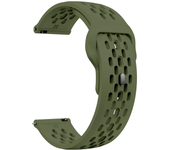 20mm Sports Breathable Silicone Strap For Garmin Forerunner 165 Vivoactive 5 3 Venu Sq 2 245 645 Approach S12 Bracelet Watchband