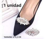 1 PC Rhinestone Shoe Clips Classic Detachable Flower/Bow Heels Accessories Shoe Decoration Fashion Bridal Wedding Shoe Charms