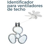 EDM Tirador de Cambio de velocidades Metal para Ventilador de Techo EDM - 33922 Tirador, agarrador de velocidad ventilador de tech Electrodomésticos y Recambios Ventiladores