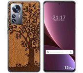 Funda Silicona para Xiaomi 12 Pro 5G diseño Cuero 03 Dibujos