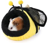 Chinchilla Erizo Conejillo de Indias Accesorios de cama Jaula Juguetes Suministros para el hogar Hábitat Hurón Rata (S, Abeja)