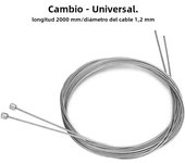 Bicycle Stainless Steel Inner Shift Brake Cable MTB Road Bike Shifting Zinc Coat Inside Cable Line 2000mm Shifter Derailleur