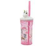 Vaso FIGURITA 3D 360 ML Unicornio