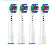 Cabezales De Cepillo De Dientes Para Oral B Electrónico 4/16Pcs Limpieza Diaria Precisión Estándar Acción De Floss Cruzado 3D pro Blanco