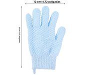 1Pair Of Bathing Gloves Bath Exfoliating Five-Finger Gloves Mitt For Shower Scrub Gloves Massage For Body Scrub Sponge Gloves