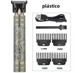 Vintage T9 Electric Hair Cutting Machine Hair Clipper Professional Men Shaver Rechargeable Barber Trimmer for Men Dragon Buddha