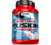 Amix WHEY PRO FUSION 1Kg Moca choco coffee Proteína Suplemento alimenticio Incremento masa muscular
