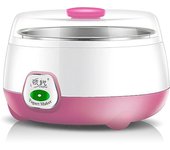 DAM. Yogurtera eléctrica control de temperatura constante, contenedor de acero inox. libre BPA grado alimentario 16,5x16x10,8cm