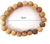 Pulseras de Palo Santo Bola 8mm Mut22 Bioclub - Alivia Tensión Nerviosa
