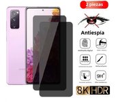 2PCS Anti-spy Tempered Glass for Samsung S21 S20 FE 5G A72 A52 A32 A70 A50 A40 Privacy Screen Protector for A73 A53 A33 A23 5G