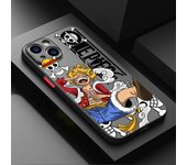 Ones Luffys Pieces Phone Case for iPhone 13 Mini 7 8 Plus XR 12 16 14 Pro SE 11 Pro 15ProMax XS Max Matte Cover