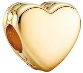 Charm Pandora Shine Corazón para grabar