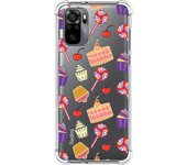 Tumundosmartphone Funda Silicona Antigolpes para Xiaomi Redmi Note 10 / 10S diseño Dulces 01 Dibujos
