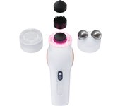 Therabody TheraFace PRO - Masajeador Facial, Dispositivo Avanzado Todo en Uno para Rejuvenecer y Relajar tu Piel con Terapia Percusiva, Microcorrientes, Luz LED y Limpieza Profunda, Reduce Tensión Facial y Mejora la Salud de tu Piell